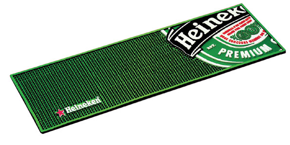 soft pvc promosyon bar mat 